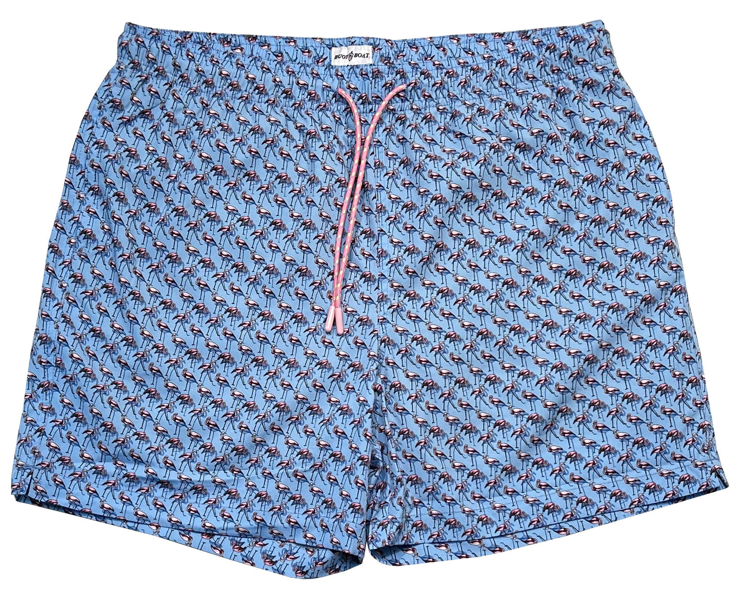 Buoy & Boat by Fusion 'Flamingo Flock' Swim Trunk