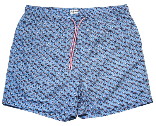 Buoy & Boat by Fusion 'Flamingo Flock' Swim Trunk