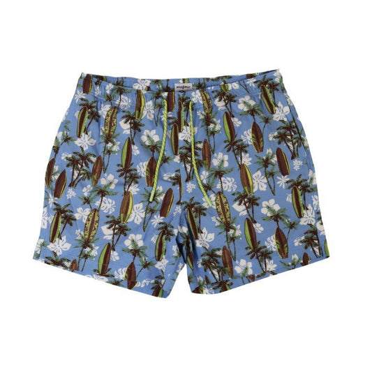 Buoy & Boat by Fusion 'Tropical Surf' Swim Trunk