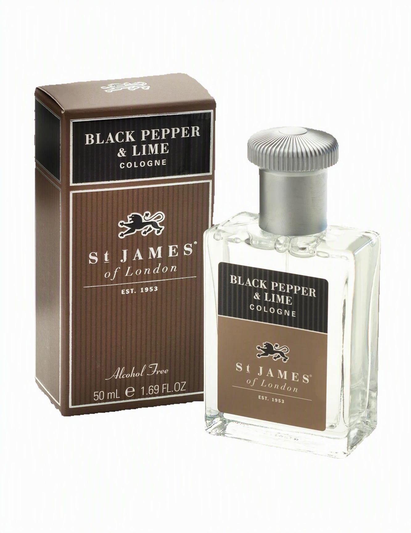 Black Pepper & Lime 50ml Spray Cologne