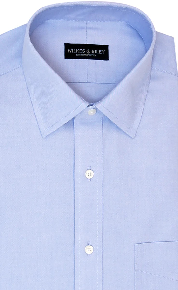 Wilkes & Riley Solid Color Spread Collar Non-Iron Dress Shirt – Dick Anthony Ltd