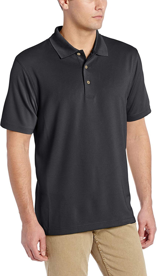 Cubavera Textured Performance Polo Shirt
