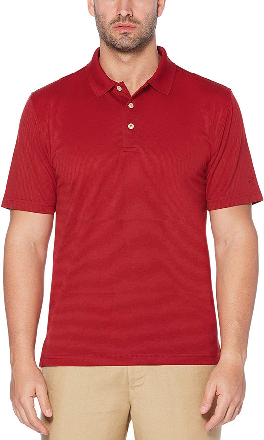 Cubavera Textured Performance Polo Shirt