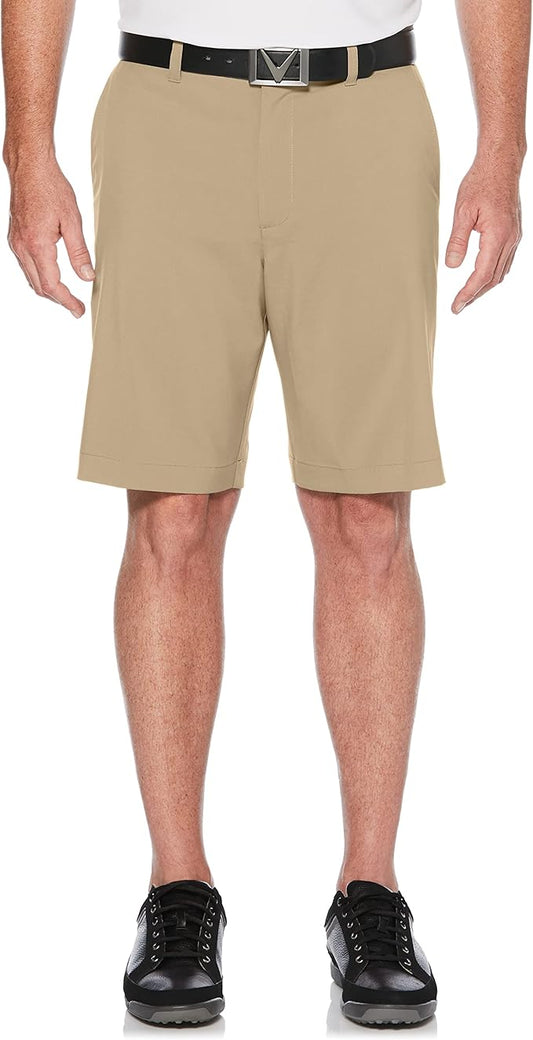 Callaway Golf Solid Color Flat Front Short