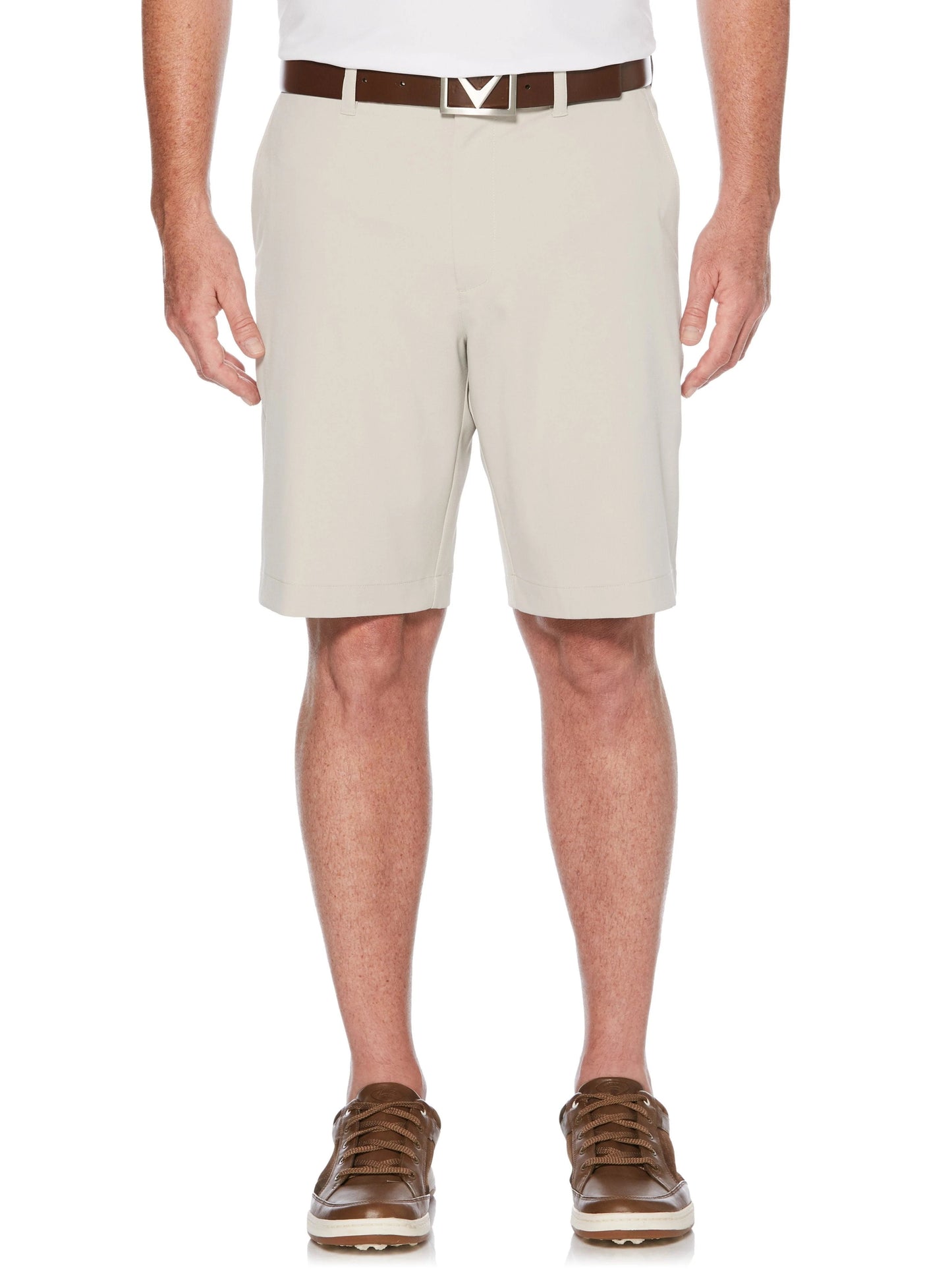 Callaway Golf Solid Color Flat Front Short