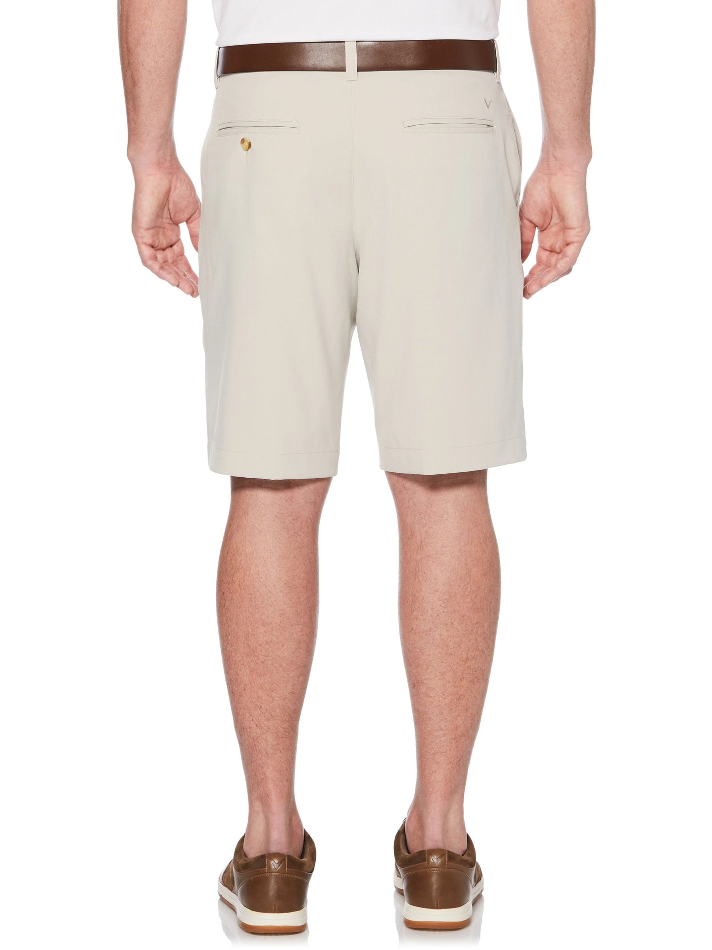 Callaway Golf Solid Color Flat Front Short