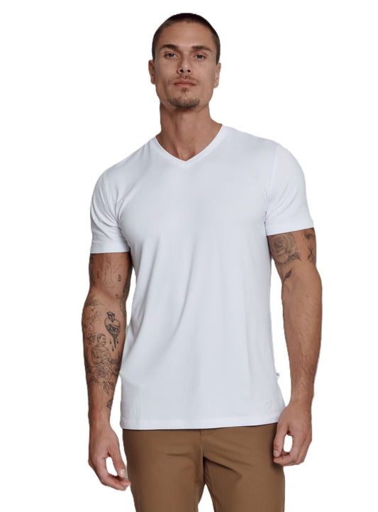 7 Diamonds Core V-Neck Short Sleeve Tee