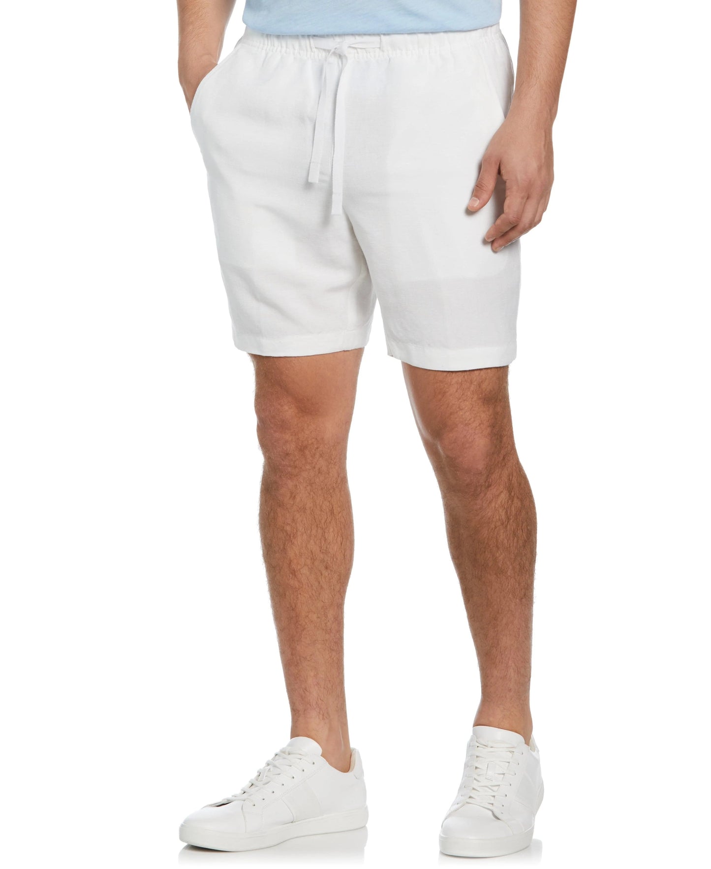 Cubavera Linen Blend Pull On Drawstring Short