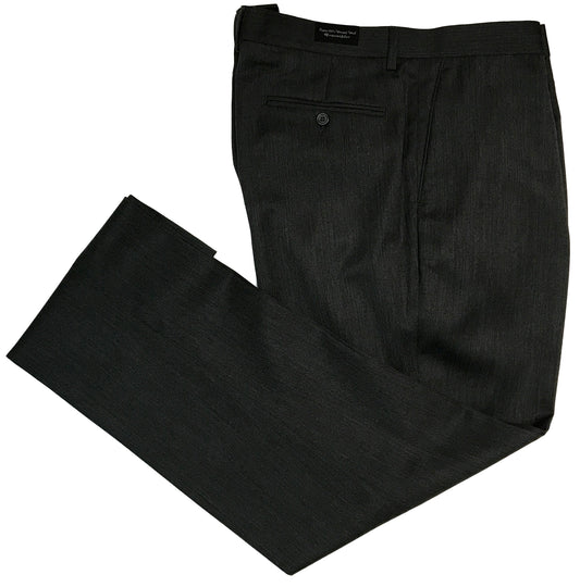 Greg Peters All Wool 'Top Dye' Heather Gabardine Flat Front Dress Pant