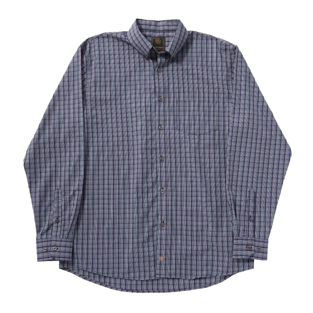 FX Fusion Long Sleeve Purple/Grey/Blue Micro Check Sport Shirt – Dick Anthony Lt