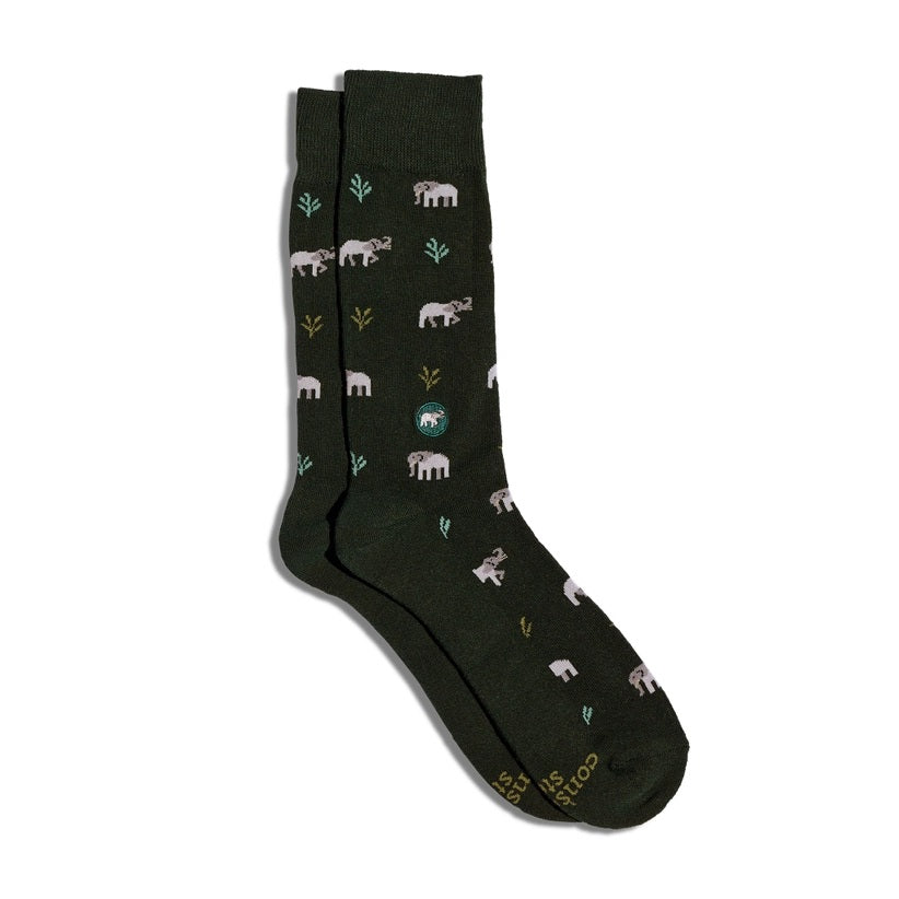 Conscious Step Socks that Protect Elephants