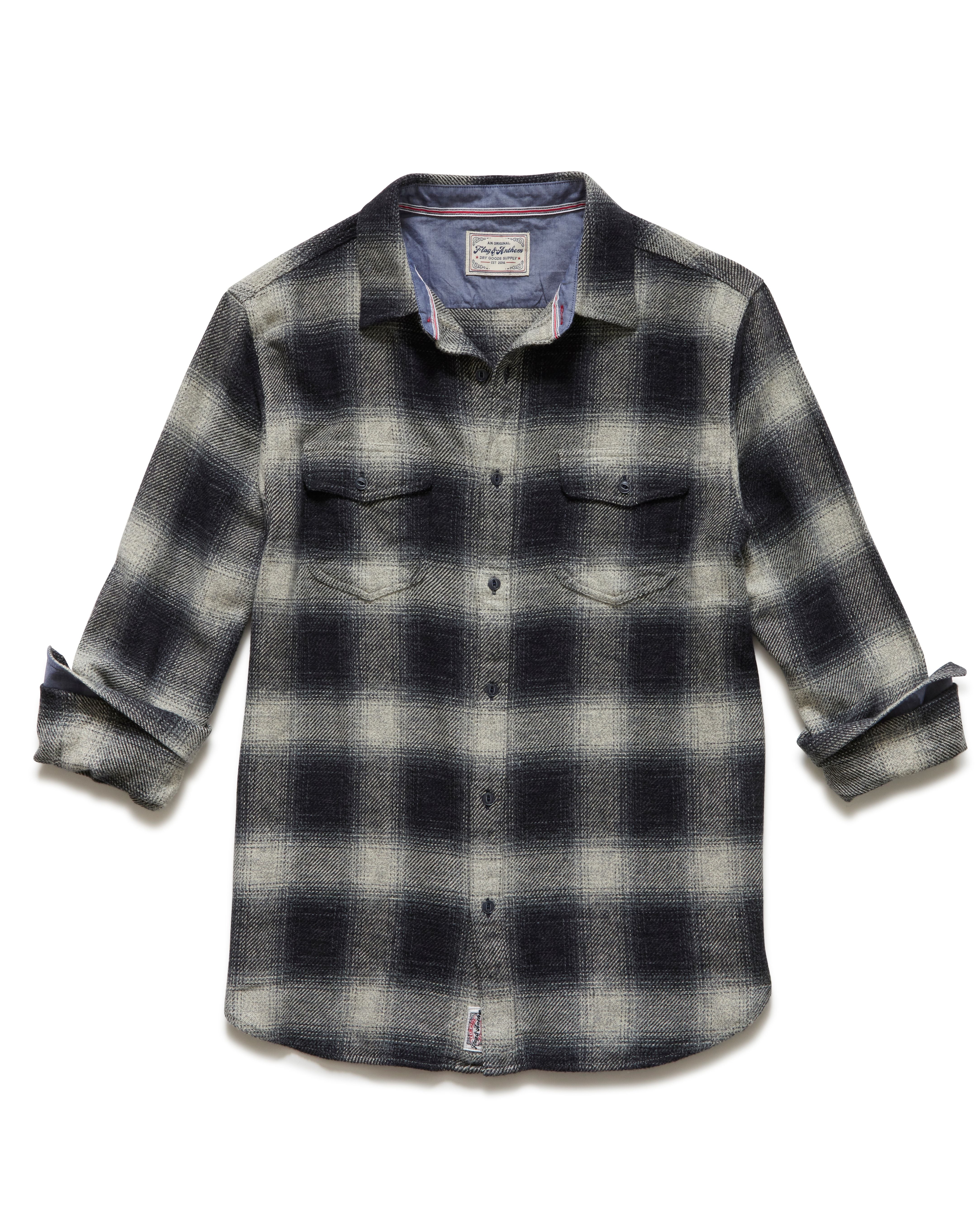 Flag & Anthem Wheatland Long Sleeve Stretch Flannel Shirt – Dick Anthony Ltd.