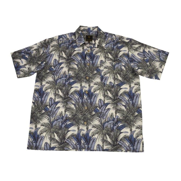 FX Fusion Short Sleeve 'Bora Bora' Print Poplin Sateen Sport Shirt