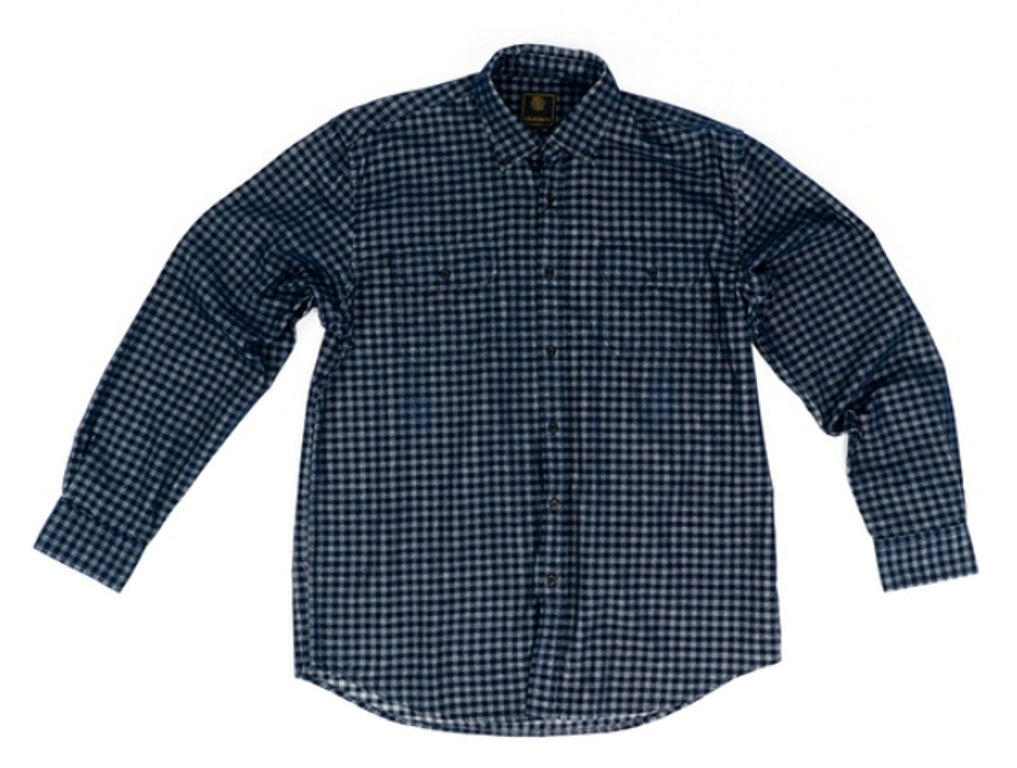FX Fusion Reverse Cord Plaid Button Down Shirt