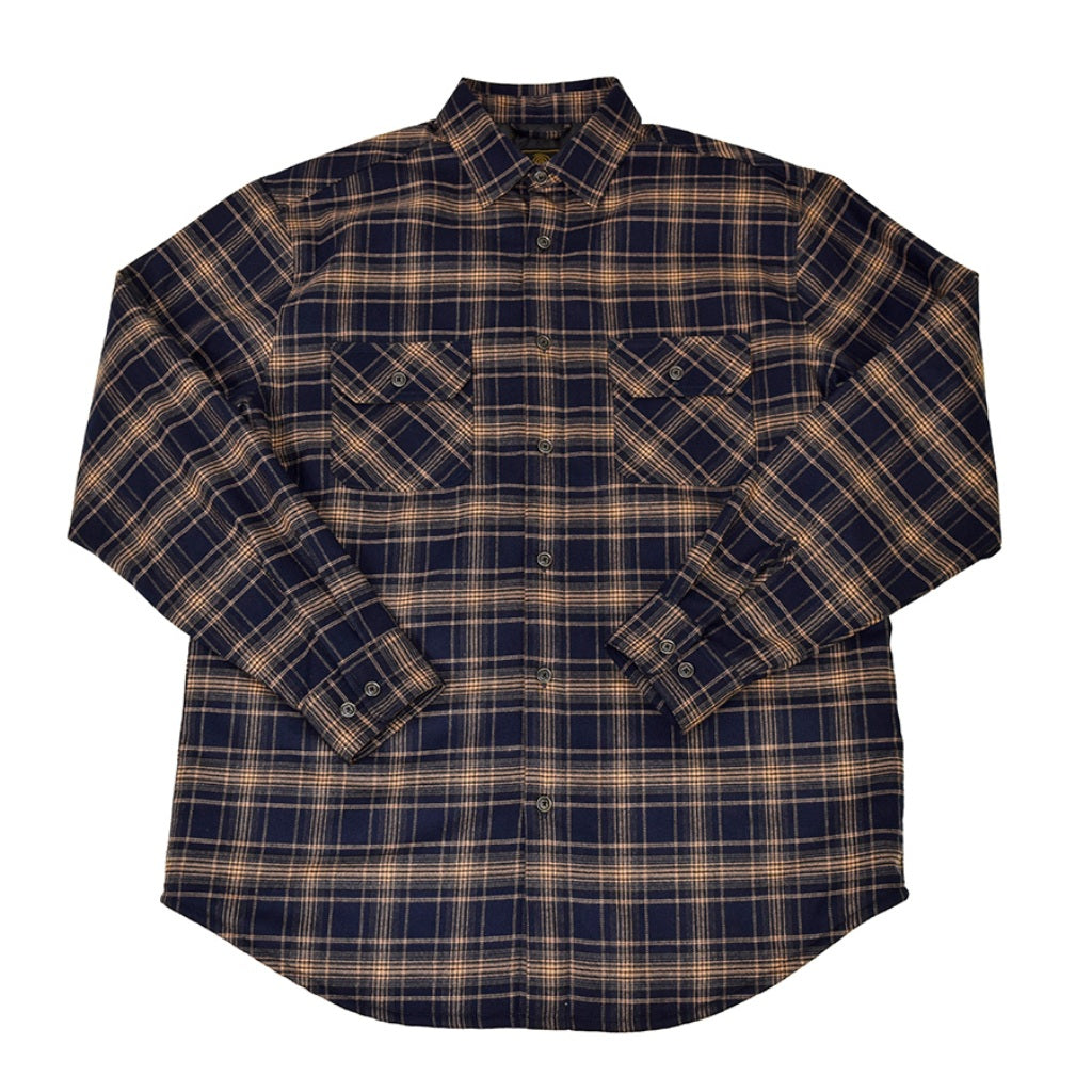 FX Fusion Stretch Quilted Flannel Shirt Jacket