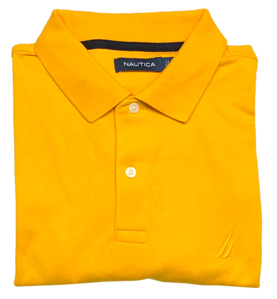 Nautica Short Sleeve Premium Soft Cotton Polo Shirt