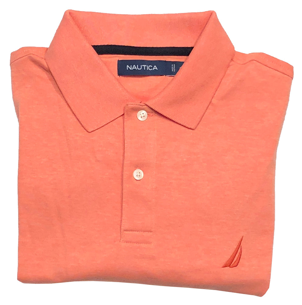 Nautica Short Sleeve Premium Soft Cotton Polo Shirt