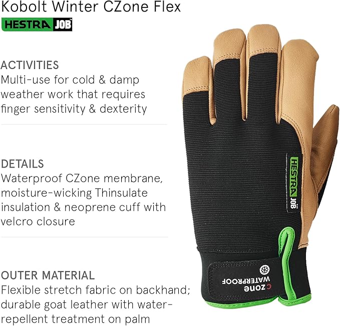Hestra Kobolt Winter Flex CZone II Gloves