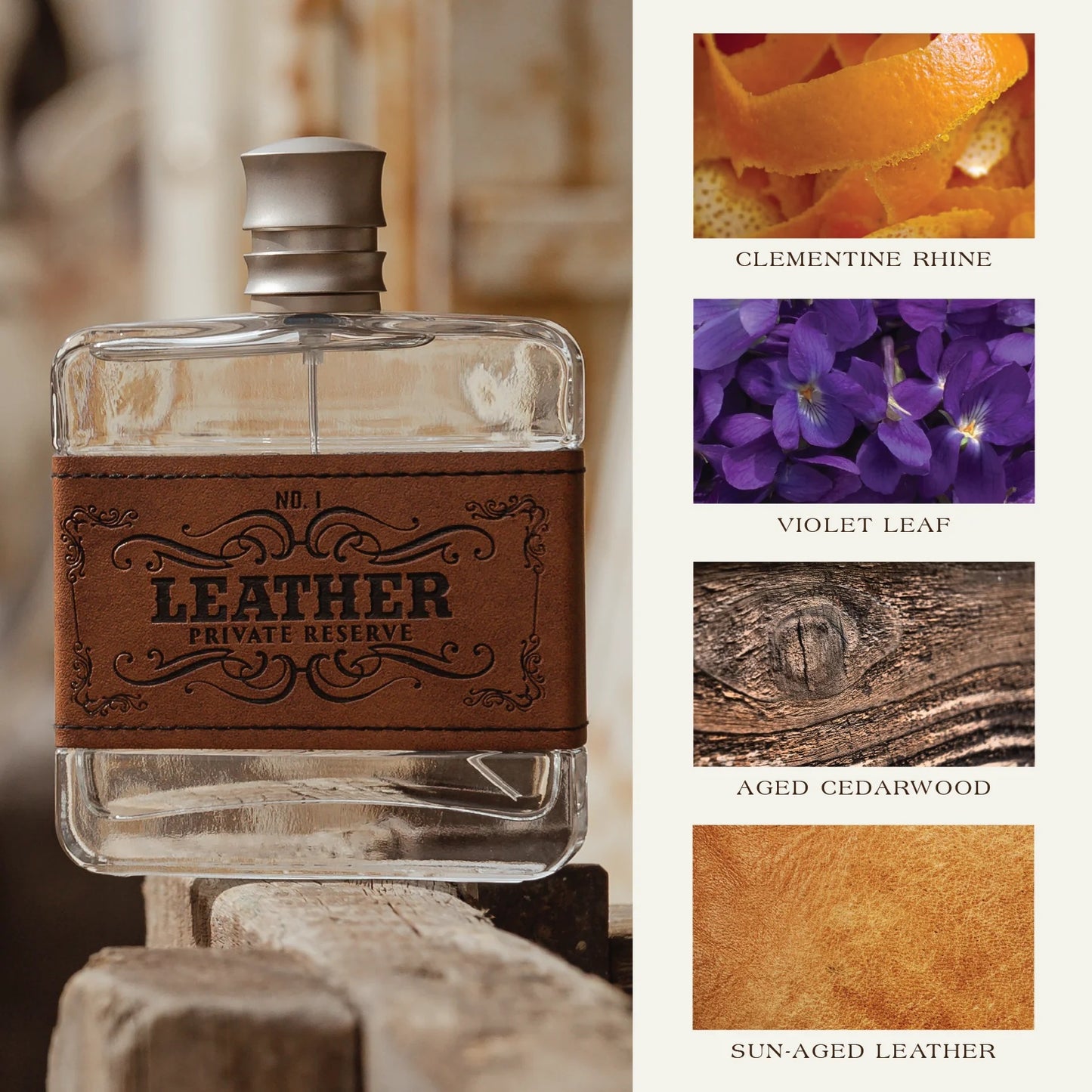 Leather No. 1 Private Reserve 3.4 oz Spray Cologne