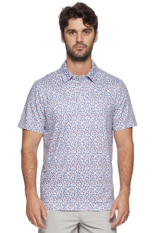 Flag & Anthem MVP Frisco Margarita Print Performance Polo Shirt