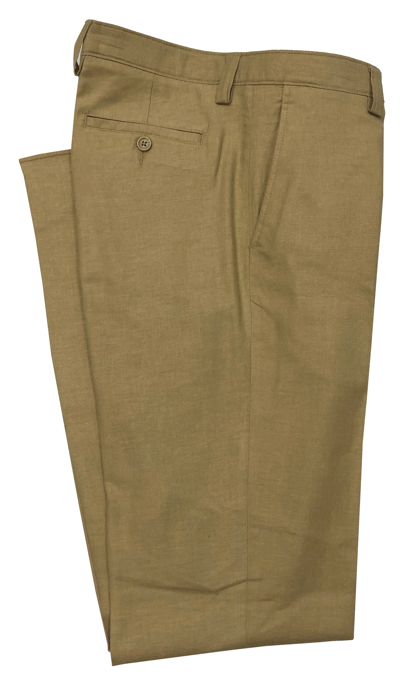 Enro Stretch Linen Blend Flat Front Pant