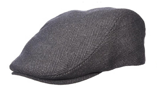 Circa 1921 by Dorfman Hat Co. Attaboy Herringbone Wool Blend Ivy Cap