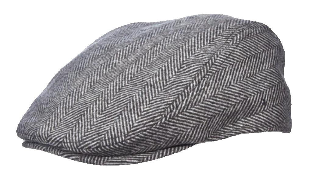Circa 1921 by Dorfman Hat Co. Attaboy Herringbone Wool Blend Ivy Cap
