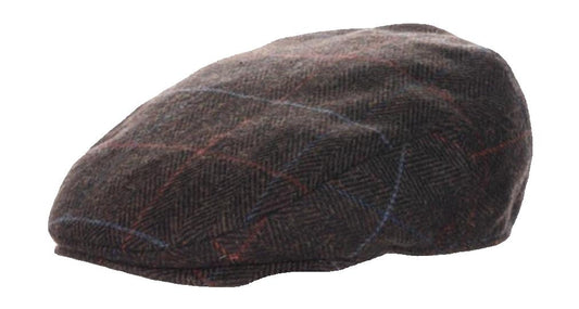 Circa 1921 by Dorfman Hat Co. Gibson Herringbone Wool Blend Ivy Cap