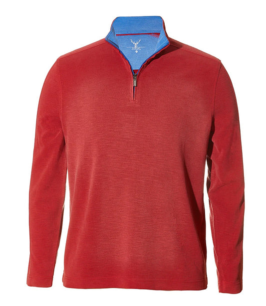 Nicoby Bahama Waffle 1/4 Zip Sweater