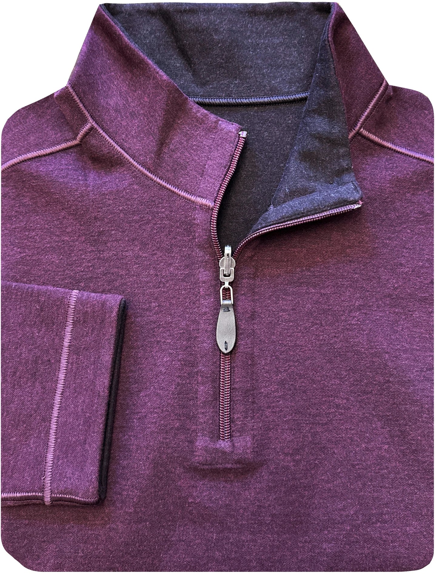 Nicoby Reversible 1/4 Zip Sweater