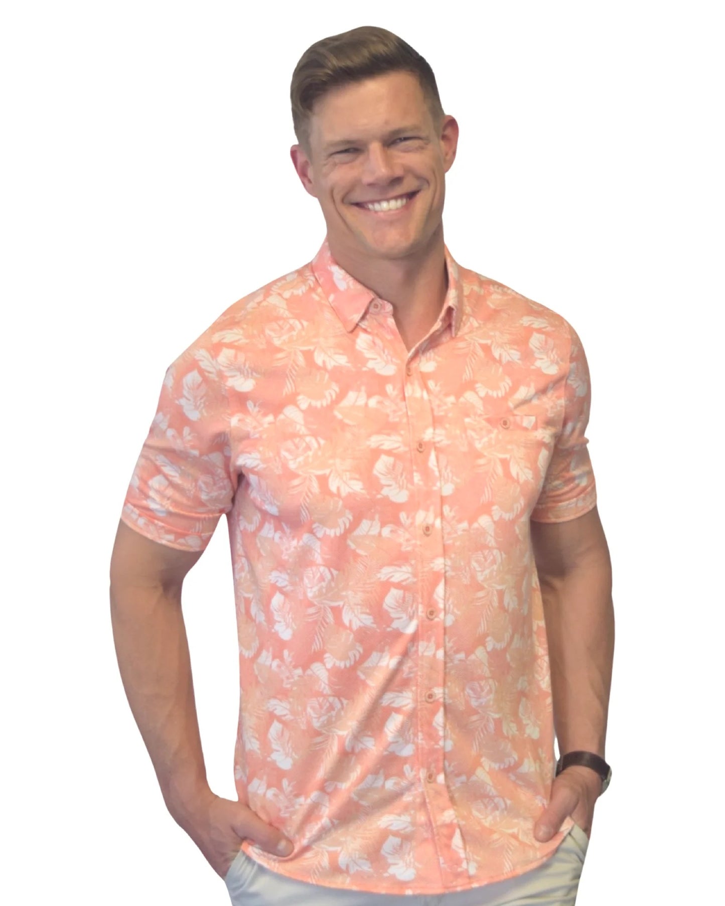 Nicoby Tropical Twist Short Sleeve Shirt