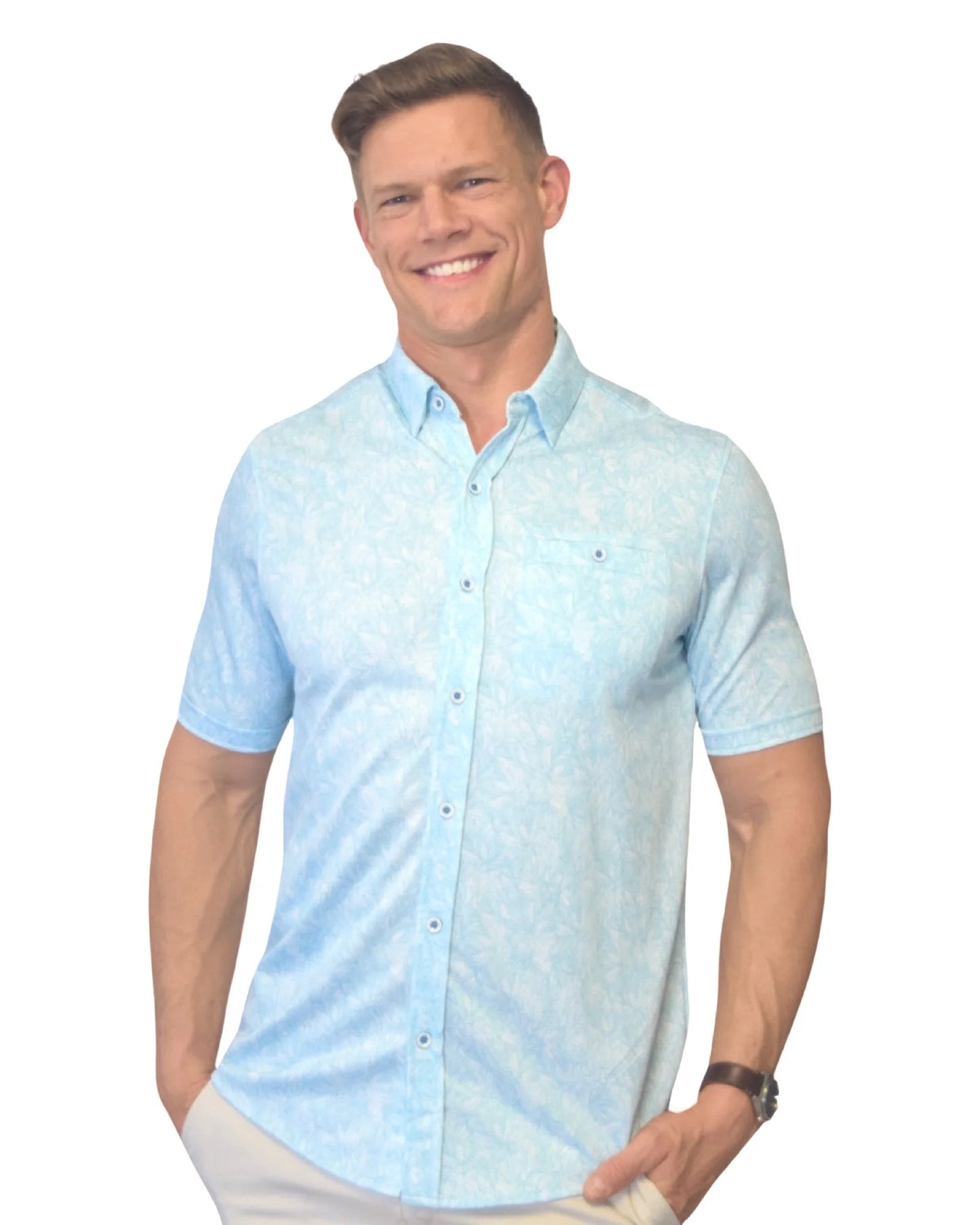 Nicoby Tropical Twist Short Sleeve Shirt