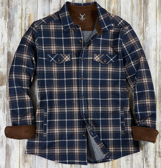Nicoby Stretch Flannel Knit Shirt