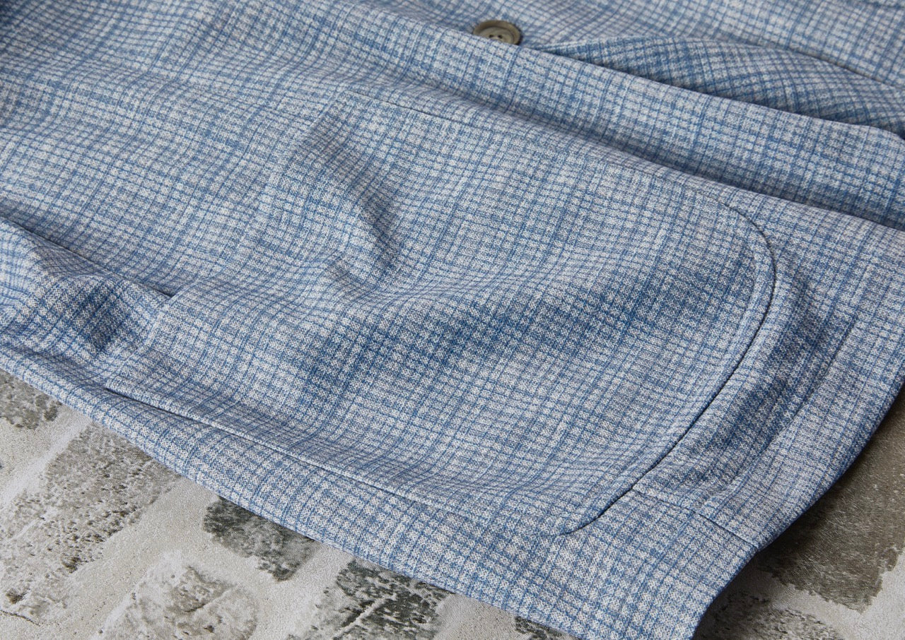 Nicoby Knit Stretch Print Sport Coat
