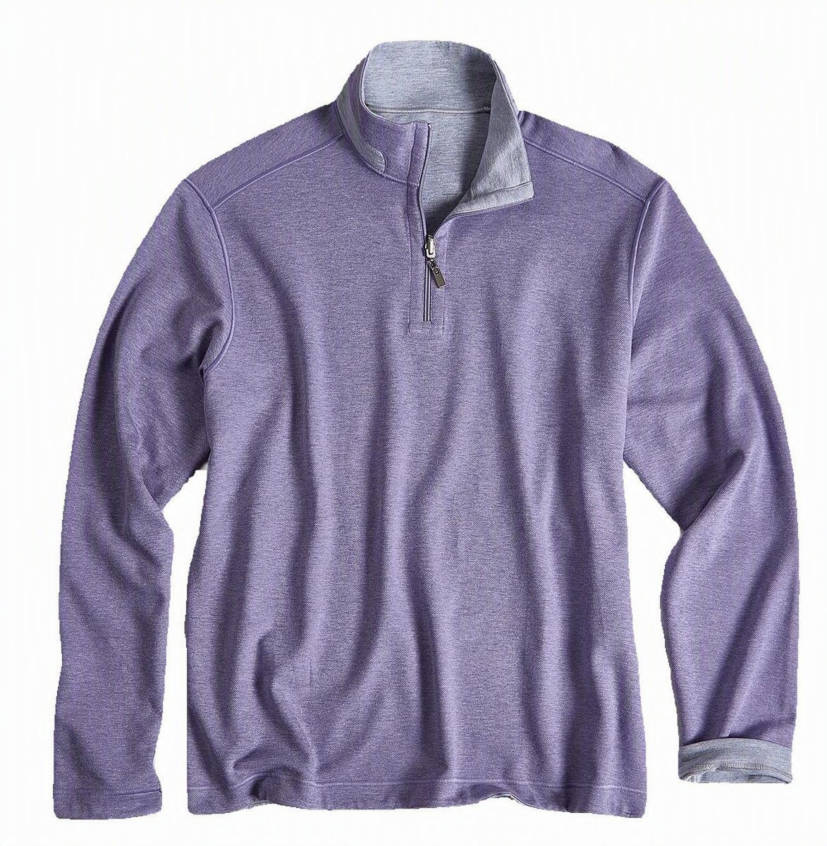 Nicoby Reversible Quarter Zip Sweater