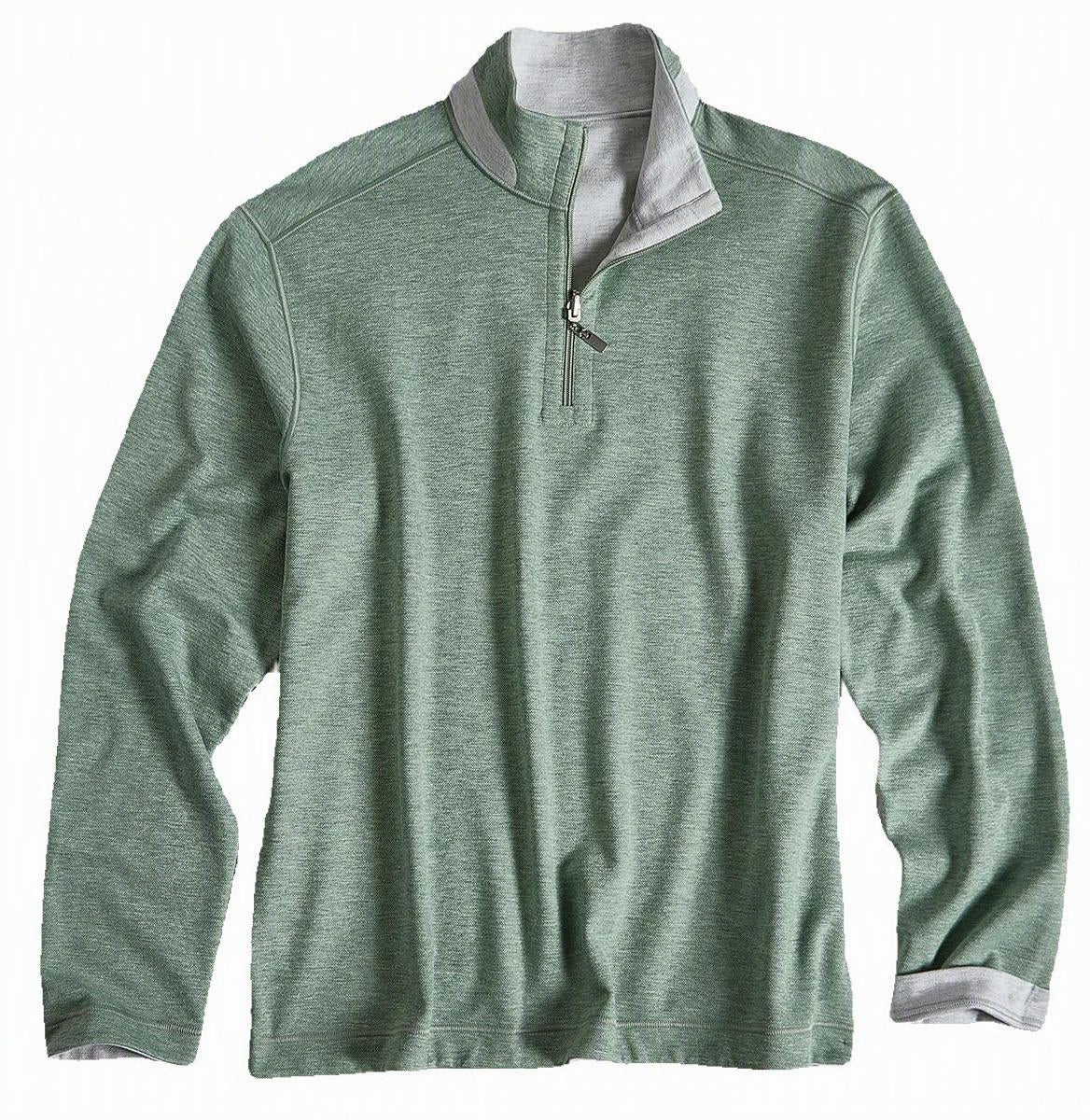 Nicoby Reversible Quarter Zip Sweater