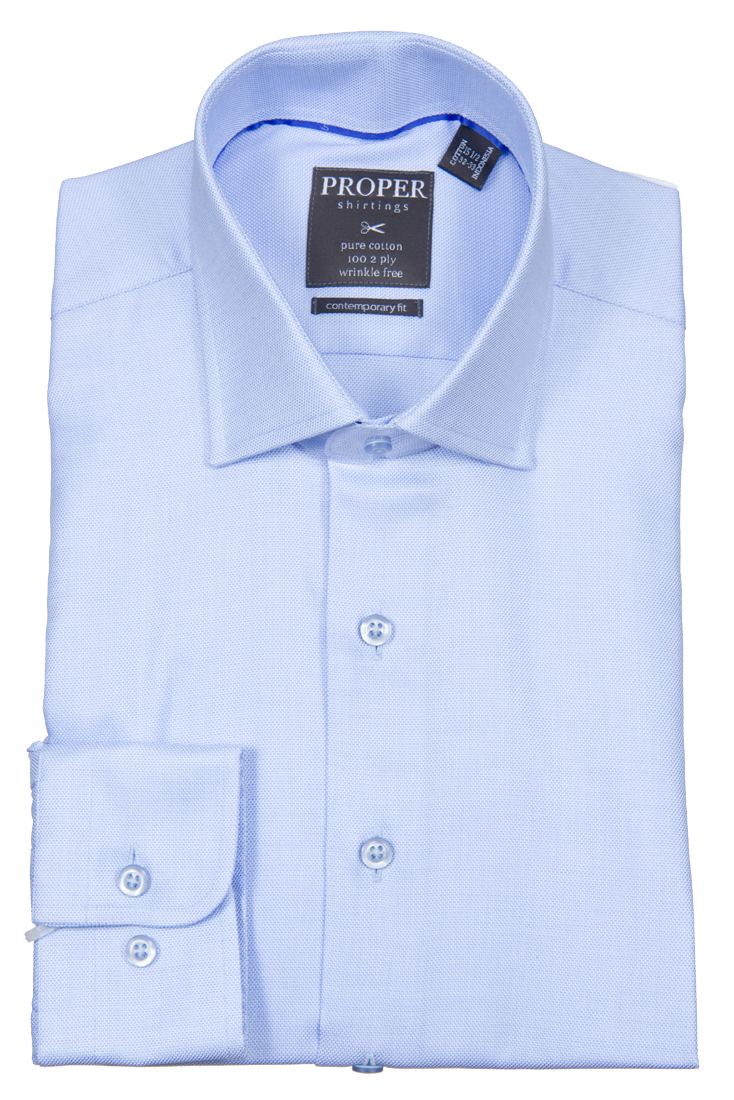 Proper Shirtings Contemporary Fit Long Sleeve Non-Iron Dress Shirt – Dick Anthon