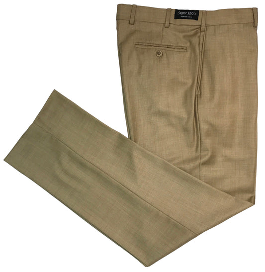 Giorgio De Paoli Microfiber Flat Front Dress Pants