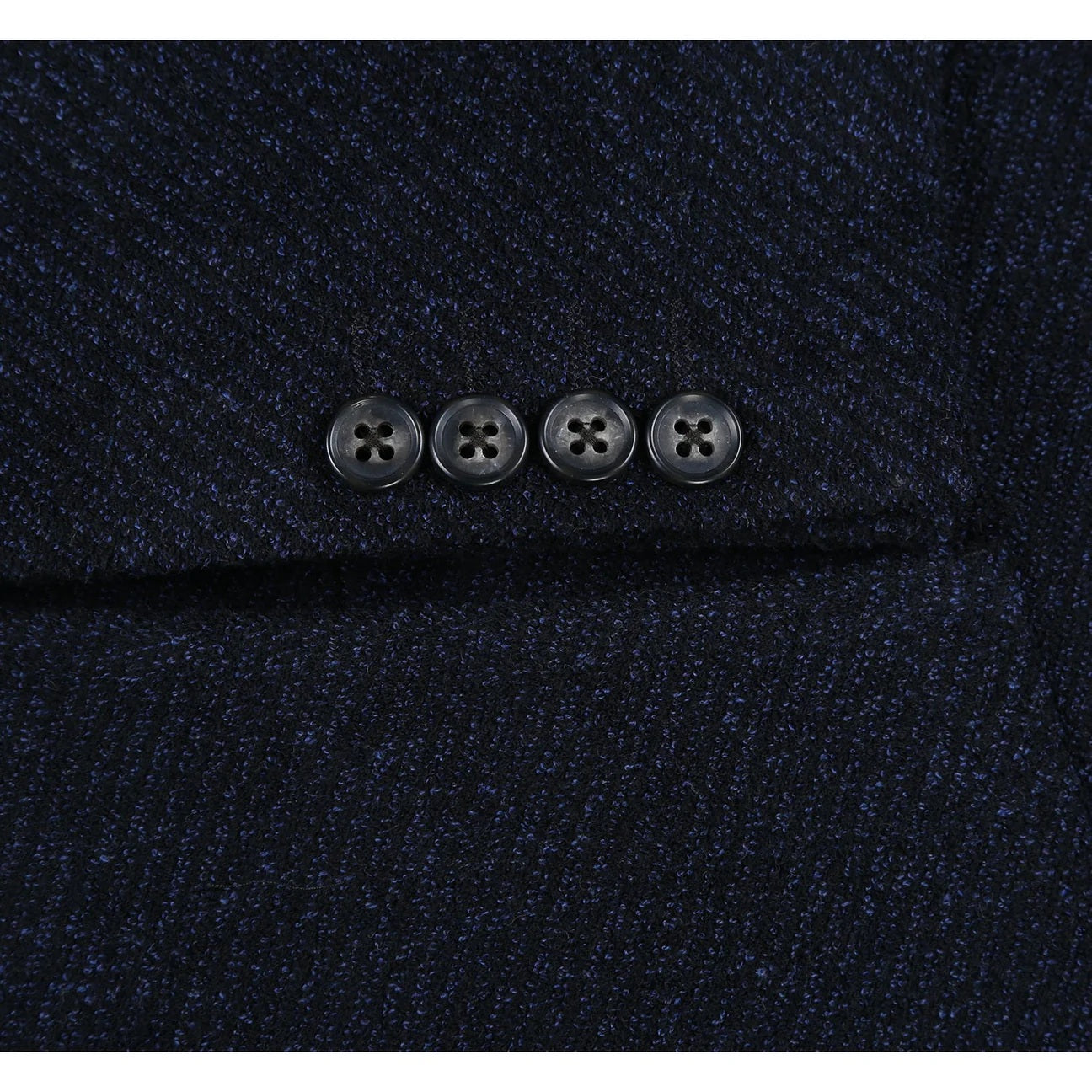 Pellagio Black Half Canvas Slim Fit Sport Coat