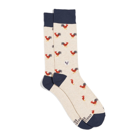Conscious Step Socks that Save Roosters