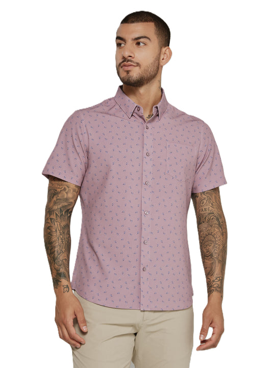 7 Diamonds Kairi 4-Way Stretch Short Sleeve Shirt