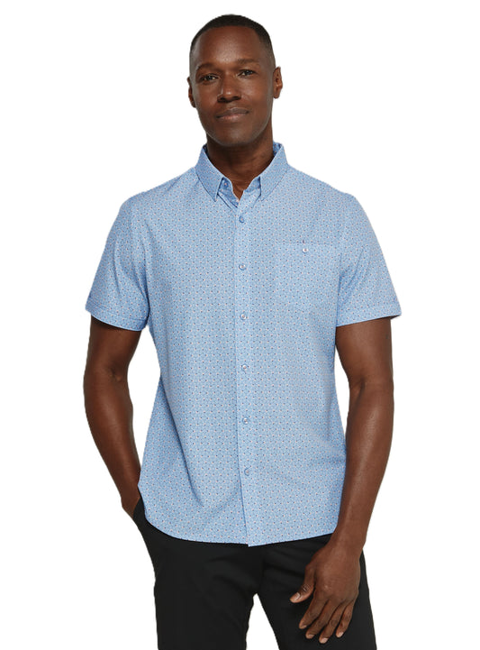 7 Diamonds Ostin 4-Way Stretch Short Sleeve Shirt
