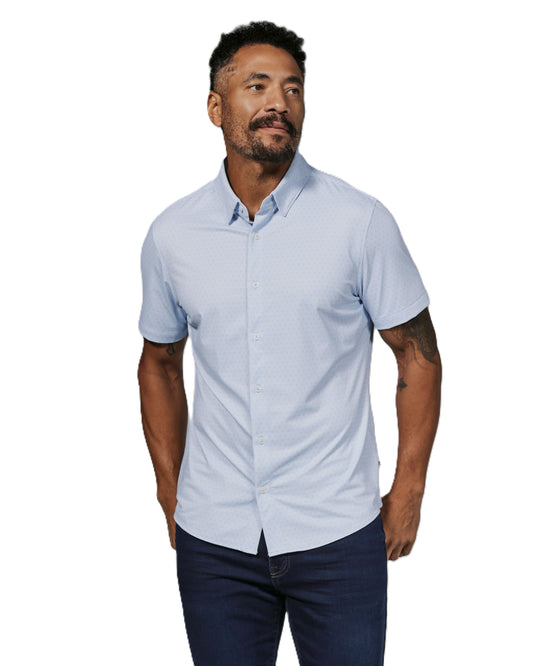 7 Diamonds Corsica 4-Way Stretch Short Sleeve Shirt