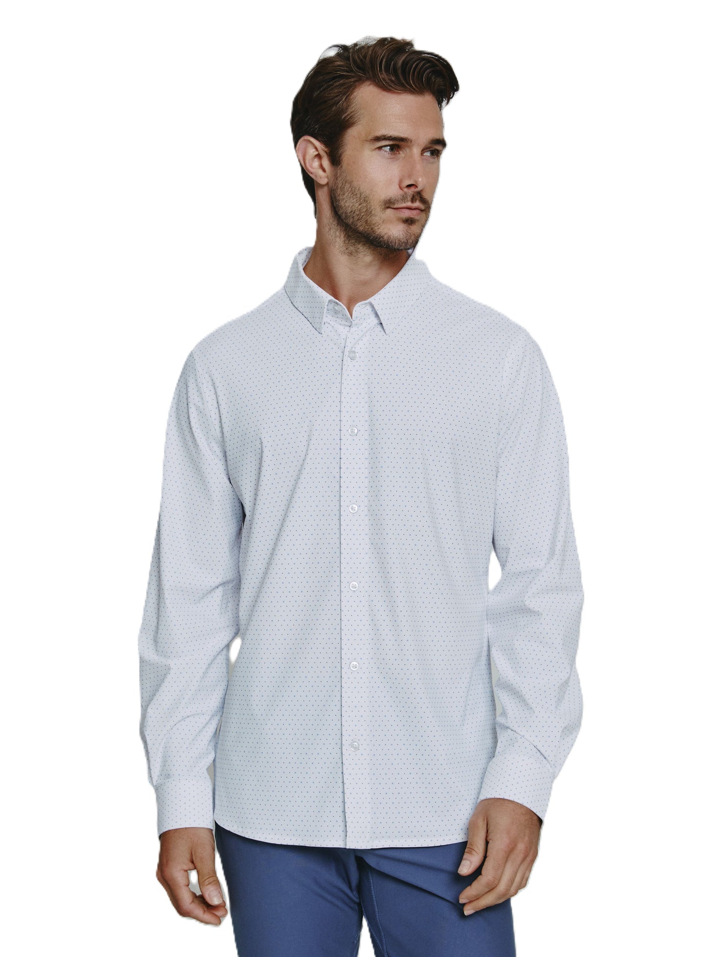 7 Diamonds Anton 4-Way Stretch Long Sleeve Shirt