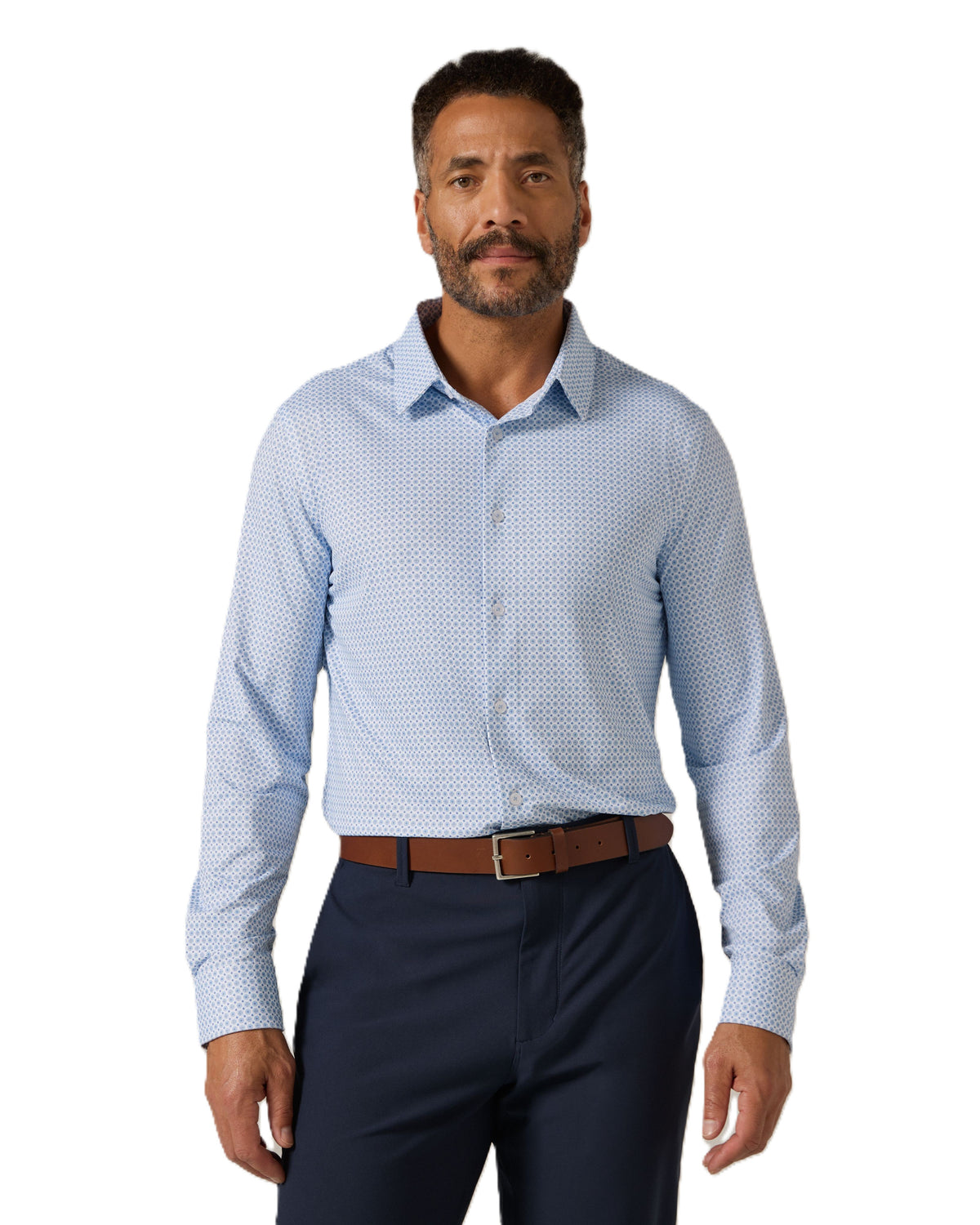 7 Diamonds Alba 4-Way Stretch Long Sleeve Shirt