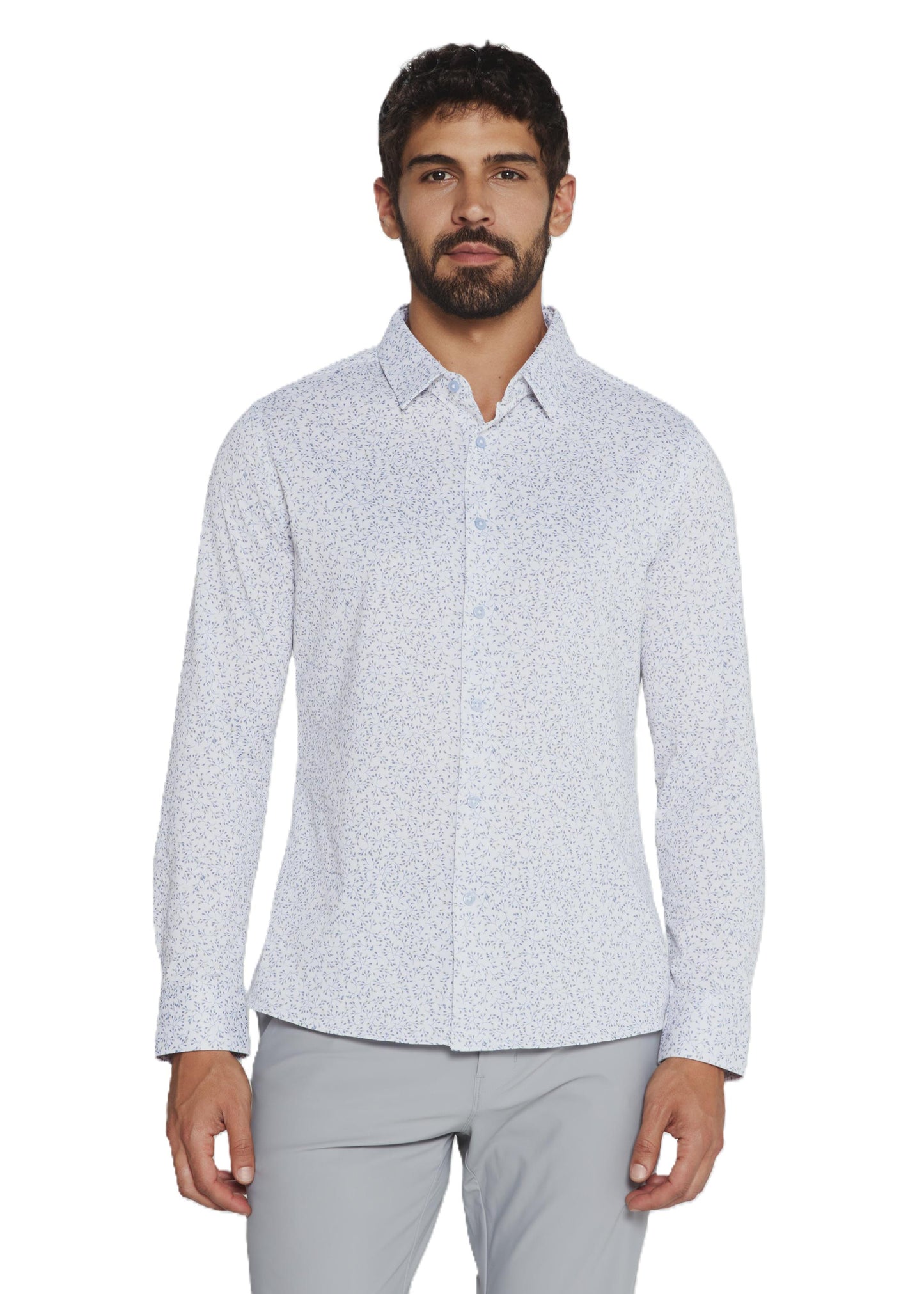 7 Diamonds Nico 4-Way Stretch Long Sleeve Shirt