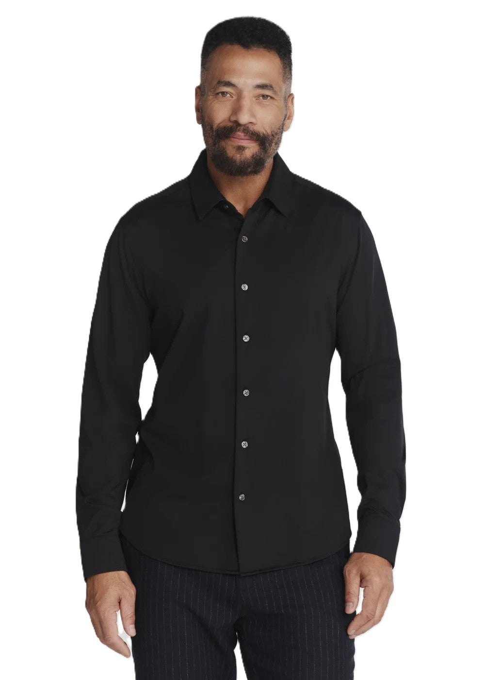 7 Diamonds Sterling 4-Way Stretch Long Sleeve Shirt