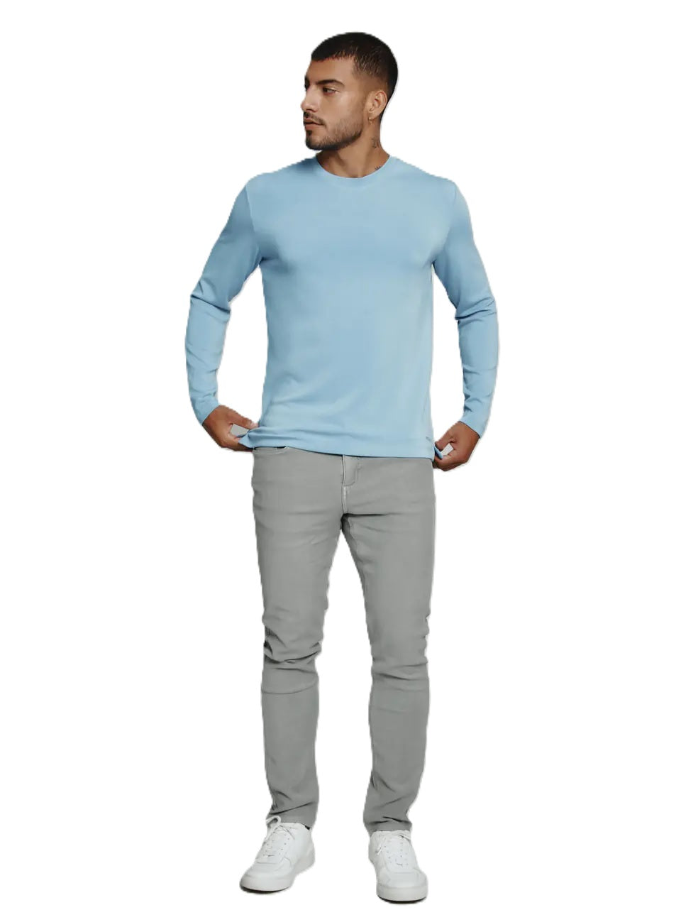 7 Diamonds REV Crew Neck Long Sleeve Tee