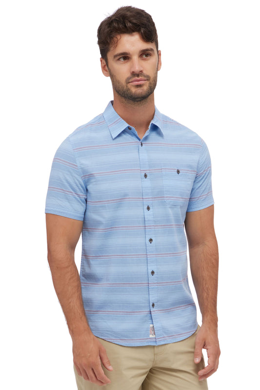 Flag & Anthem Vinton Horizontal Stripe Short Sleeve Shirt