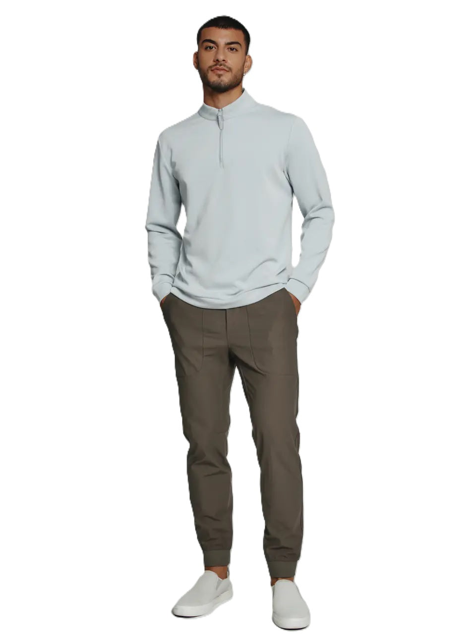 7 Diamonds REV Long Sleeve Quarter Zip